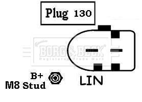 BORG & BECK Generaator BBA3031